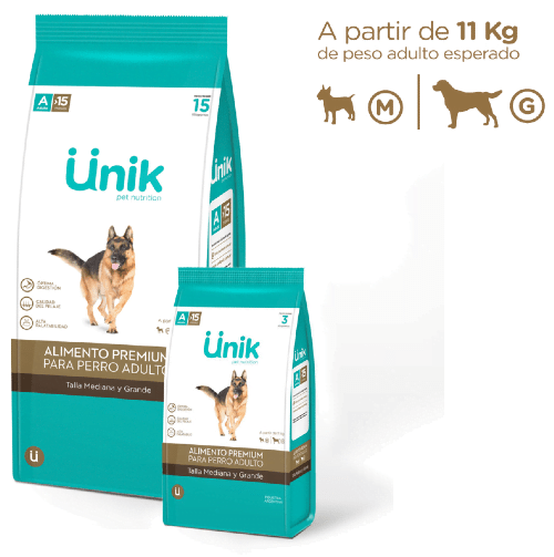 Unik Adulto Talla Med/Gr 15Kg