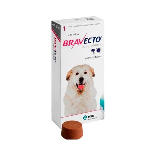 [MED233] Bravecto Perros De 40 A 56Kg