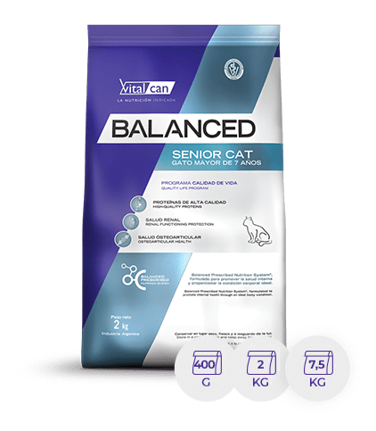 [VIT012] Bal Gato Senior X 2 Kg.