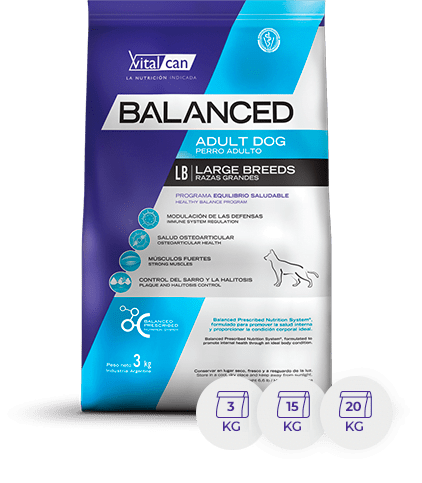 [VIT026] Bal Perro Ad Raza Gde X 15K